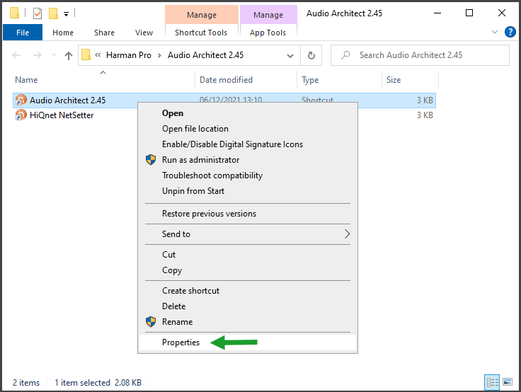 Audio Architect Panels Appear Small